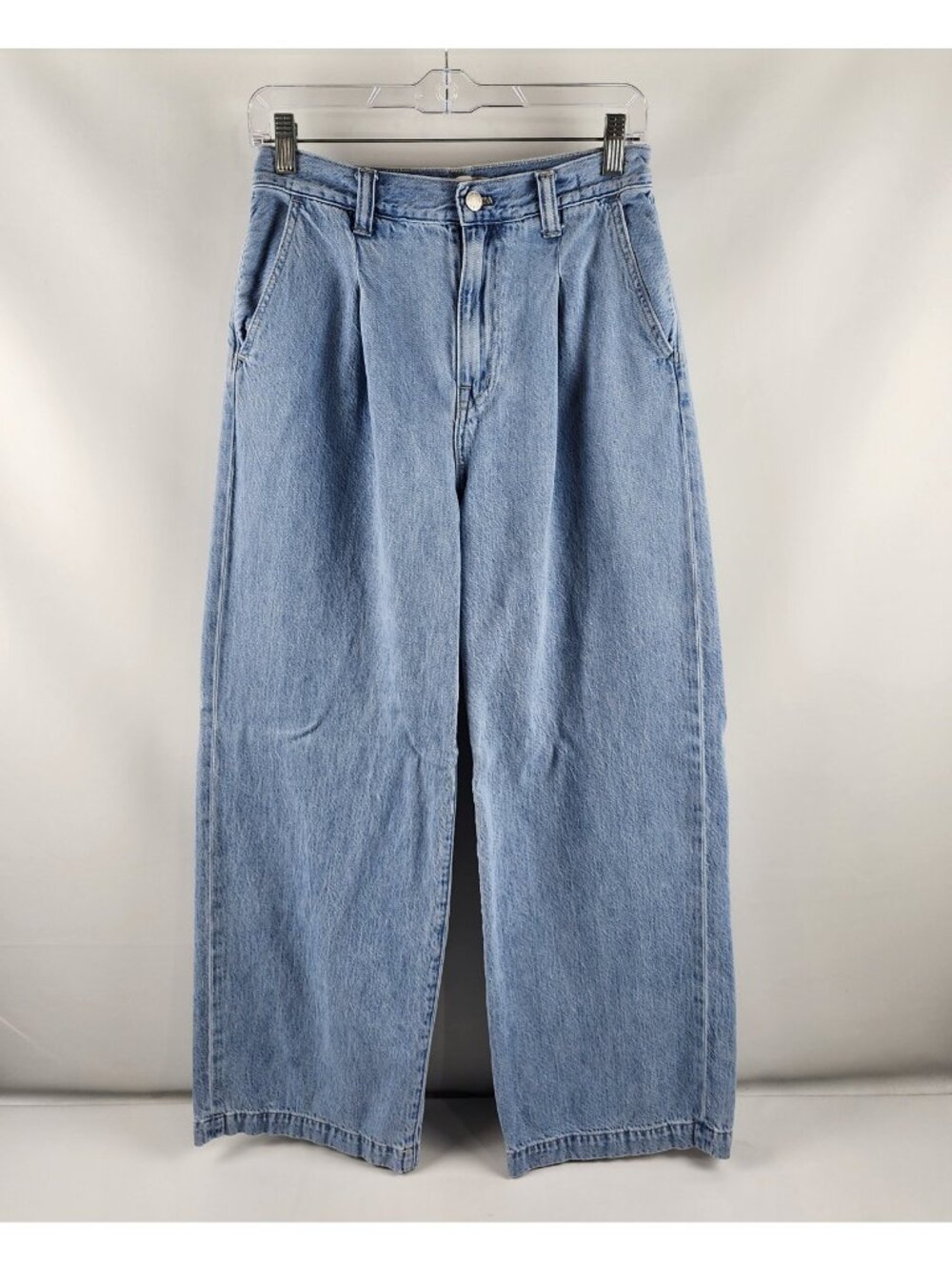 Madewell Jeans Womens 26 Blue the Harlow Wide Leg Denim (26x29)